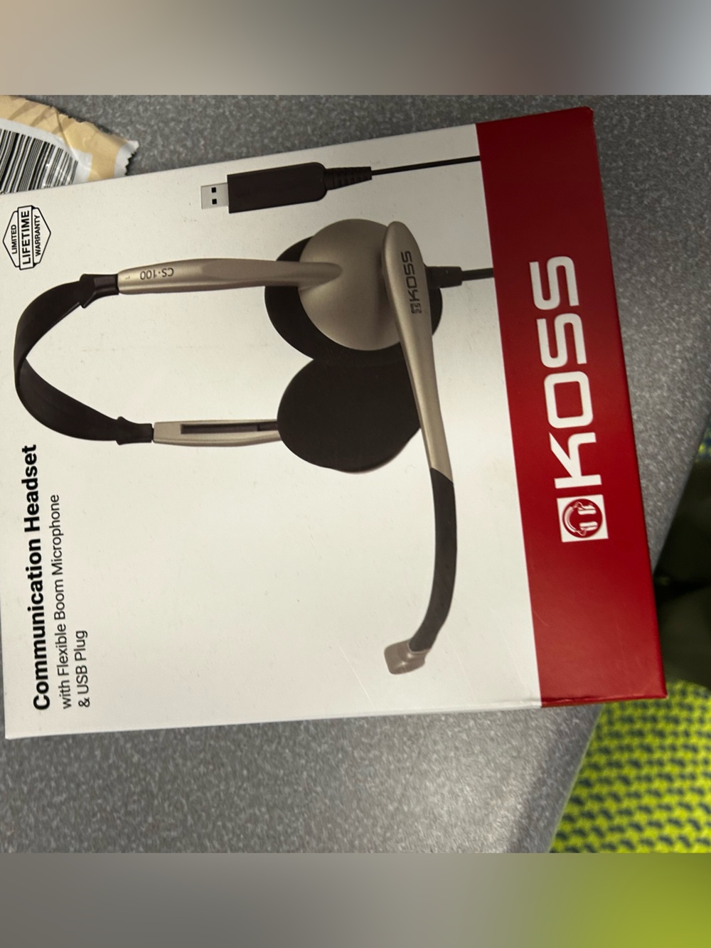 CS100 USB Communication Headset - new in box